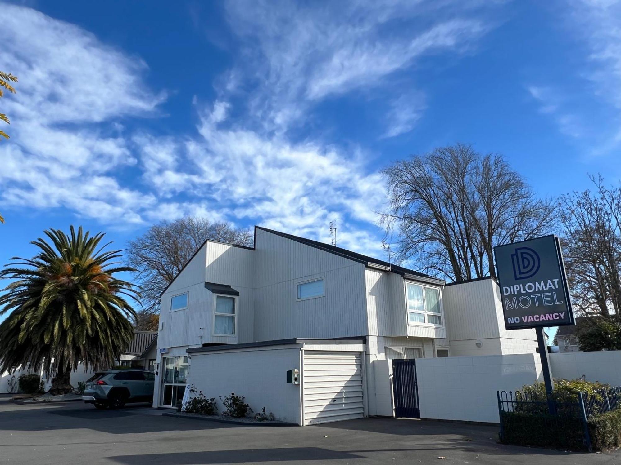 Diplomat Motel Christchurch Kültér fotó