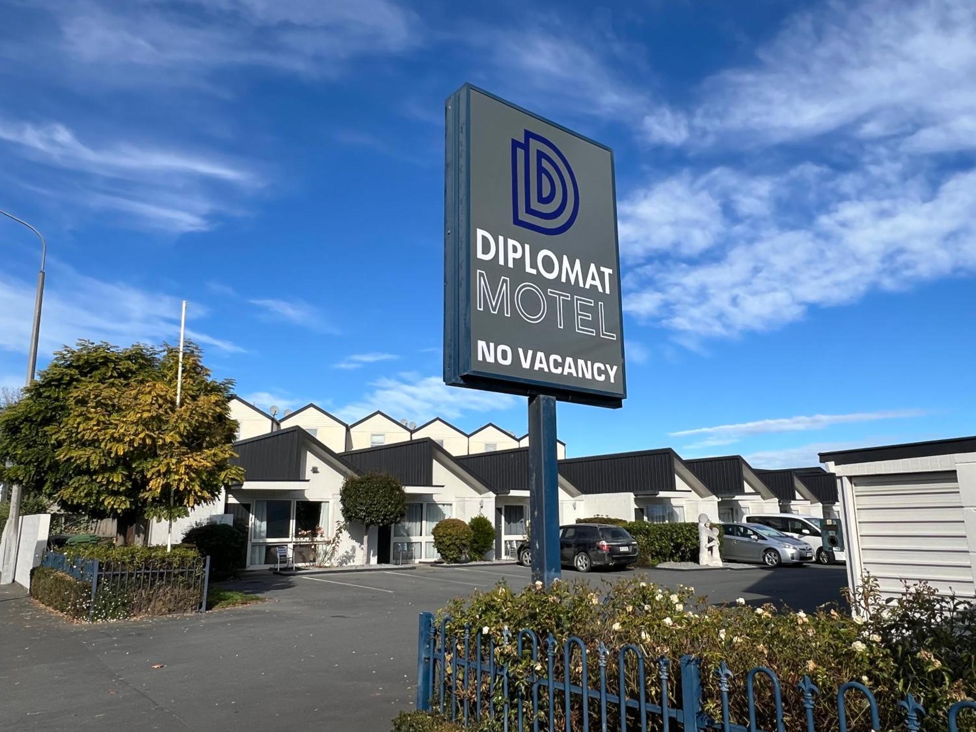 Diplomat Motel Christchurch Kültér fotó