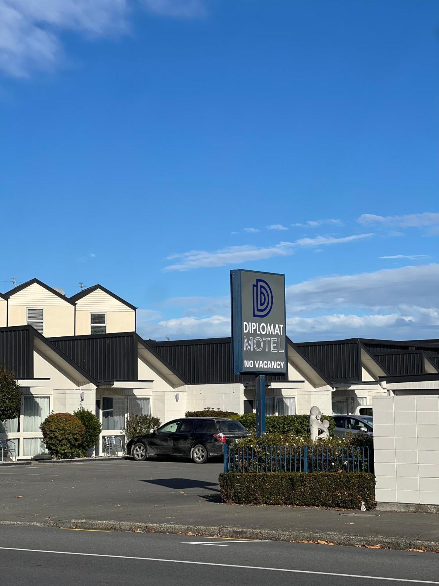 Diplomat Motel Christchurch Kültér fotó