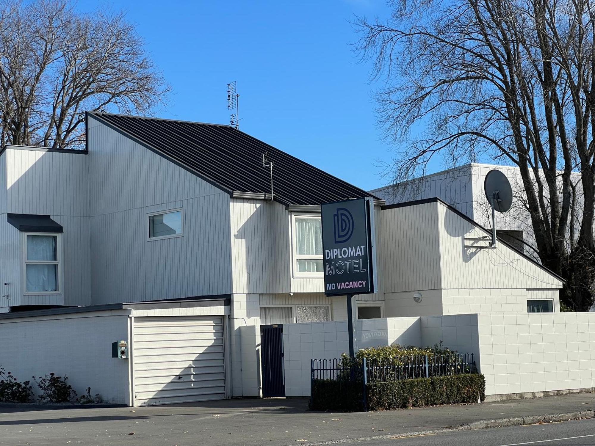 Diplomat Motel Christchurch Kültér fotó
